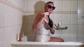 sissy slut michelle in a new lingerie preparing before a date in a hotel of turkish bodrum