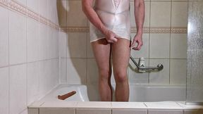 sissy slut michelle in a new lingerie preparing before a date in a hotel of turkish bodrum