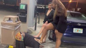 GAS STATION FOOT SIMP PART 2