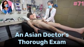 An Asian Doctor's Thorough Exam