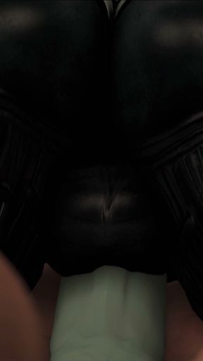 Eva Special Delivery - Futa Sex Robot Fucks Her 3D Animation