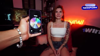 YouTuber Strips Beautiful Girl Down to Nothing in Intense Strip Card Game Show Challenge