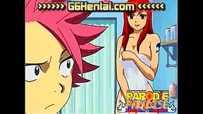 Erza Ignites Forbidden Desires with Steamy Magic in Fairy Tail Fantasy