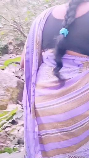 Thrilling moment from &quot;Out door forest sex.Desi stepmom and stepson&quot;