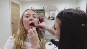 Mouth and tongue fetish