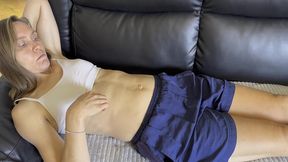 finger my oily belly button (belly button fetish 4)