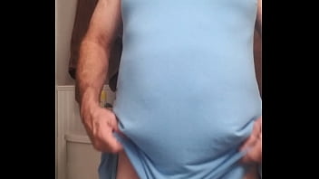 Wearing wifes house dress, what do you think