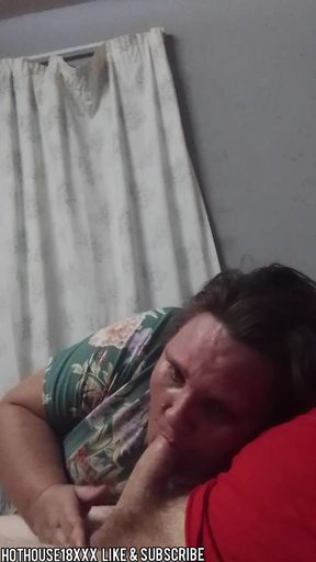 Hot step mom suck on step sons cock ( Very hot blowjob video)