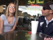 Tiny Lindsey loves that Whitezilla cock!
