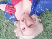 jerk off instruction from fetish MILF: hot blonde dirty talking with countdown!