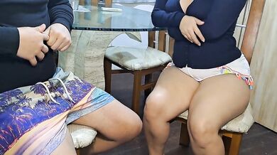 My Friend's Big Ass Girlfriend cheats on him very easily when he is not at home.