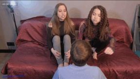 0023RB Bonus clip 40 We laughed and kept spitting, kicking him in the face and shoving our feet down his throat We spit on him again and again 720HD