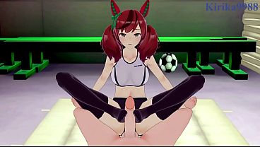 Nice Nature plays hard with my penis. - Uma Musume Pretty Derby Hentai