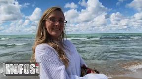 MOFOS - Loves Nothing More Than Being Naked In The Beach And Getting A Dripping Creampie