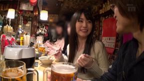 Japanese Restaurant Blowjob - Quick Cum Shot in Bathroom Stall