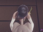 Genshin Impact Yaoi - Venti Arcont Blowjob with POV (uncensored)