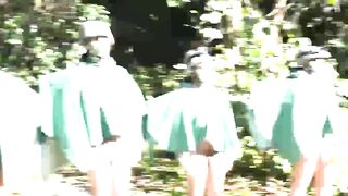 Outdoors Hottie Blows & Rides Big Dick Cowboy Style in Wild West