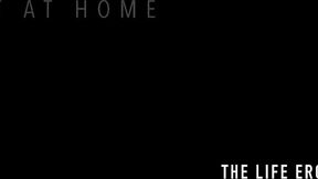 ”Spicy hottie Emily J rubs her wet cherry in the bedroom”