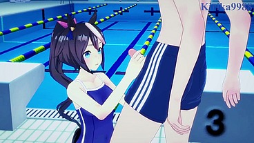 Tokai Teio intense sex. - Uma Musume Pretty Derby Hentai