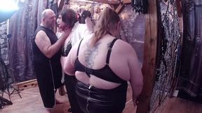 Part 2 - Domina-satana and Lanista-bear Take Me Into Their Dungeon for the First Time