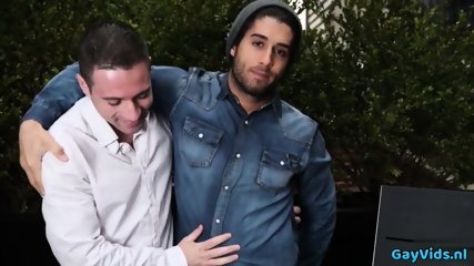 Big dick gay oral sex and cumshot