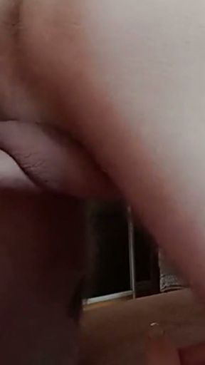 mother-in-law sucks and jerks off my dick licks my ass and brings me to a cumshot   Clip 1