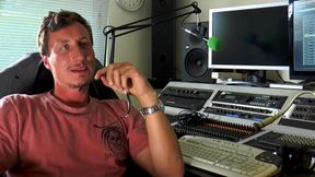Hot Mia does wild fuck in a music studio with huge dick