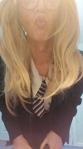 Cindy Loves Her Uniform