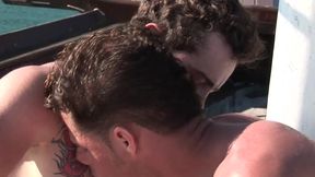 Fucking on a boat on the bay