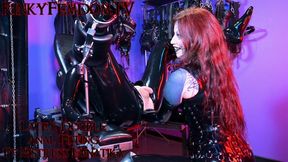 Latex Double Fisting1080p ft Mistress Lunatika @mazmorbidfetish #fisting