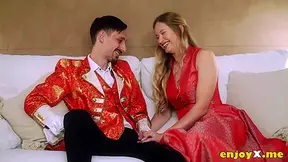 Stephan Cardo, Bronze Goddess And Stella Cardo - Shaven Gash In Tights Savors Blowing Cock, Delight In Full Hd