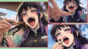 Japanese Giantess Samurai Devours Tiny Demons Anime Giantess Vore POV