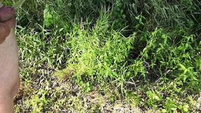 Real Self-rolled Public Pee and Piss Compilation Outdoors