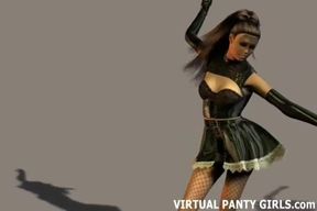 I am your personal virtual French maid sex slave