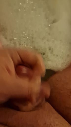 Some cum in the bathtube