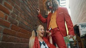 blake blossom as harley quinn craves jokers long cock - joker porn cosplay parody