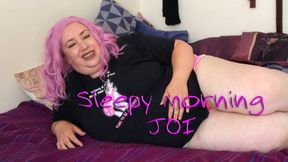 Sleepy Morning JOI - BBW Jerk off instruction Nimue Allen - wmv