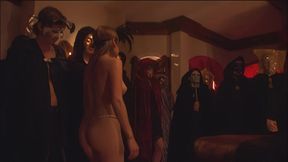 melody max gets fucked in a ceremony as masked onlookers watch