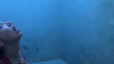 real amateur couple have sex in a sauna