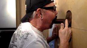 ”Gloryhole Sucking monster cock”