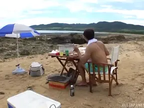 Kitano Nozomi Craves Big Dicks at Beach in Steamy Sex Session
