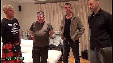 FUCK A FAN 4K – "THIS IS HEAVEN" Scooby GETS TRIPLE BLOWJOB from BRITISH BABES