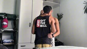 meu amigo descobriu que sou dotado e quis experimentar.