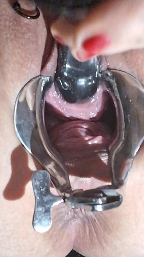 Sklavins Stretches Her Pisshole Further and Further for Her Master! Part 3