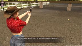 Secret summer date with a sexy redhead Nora