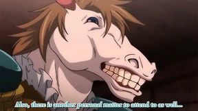 Brain Jacker 1 - Horse alien fucks a busty blonde princess with his huge horse cock