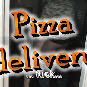 Pizza delivery. Pizza delivery man fucke doggystyle Milf in kitchen and cum in pussy. Creampie. Cumshot. Sex doggy style