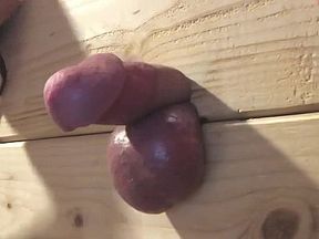 Flagging My Cock and Balls