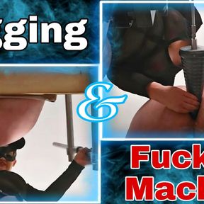 Spanking, Pegging &amp; Fucking Machine! Femdom Bondage BDSM Anal Prostate Discipline Real Homemade Amateur Couple Female Domination