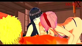 Hinata Sakuras Secret Desire Ignites with Naruto – Steamy Hentai Fantasy